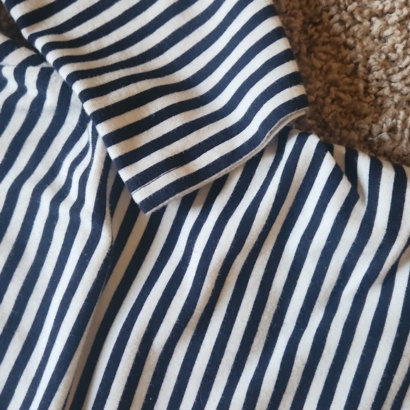 Striped Maternity Dress, Large - Picture 5 of 5